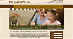 Desktop Screenshot of mistymfg.com